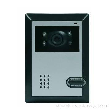 Video Intercom System SIPO-005 with B/W or Color 1/3-inch CCD Camera